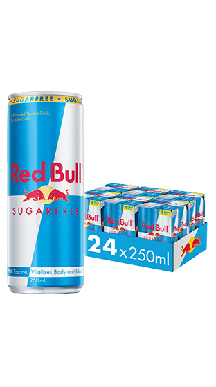 RED BULL Sugar Free 4 Pack  (250ml)
