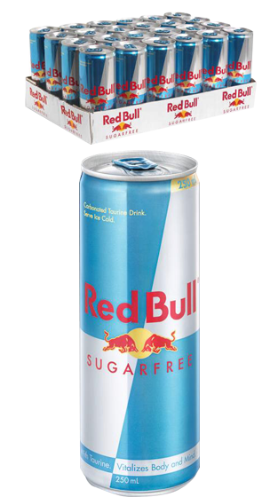 RED BULL Sugar Free 24 Pack  (250ml)