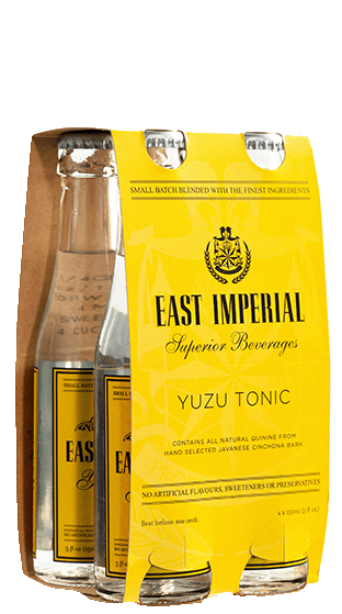 EAST IMPERIAL Yuzu Tonic150ml 4 Pack  (3.60L)
