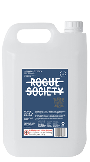 ROGUE SOCIETY LIQUOR Rogue Society Vodka 5l Box  (5.00L)