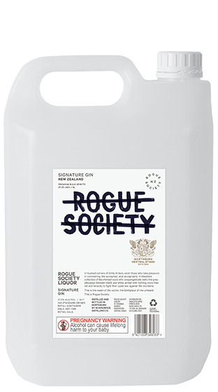 ROGUE SOCIETY LIQUOR Rogue Society Gin 5l Box  (1x5000ml)  (5.00L)