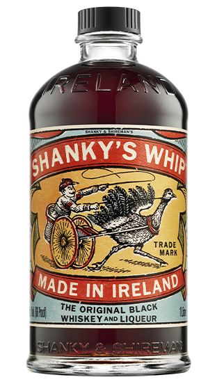 SHANKYS WHIP SHANKY'S WHIP BLACK IRISH WHISKEY LIQUEUR 1L (6X1000ML)  (1.00L)