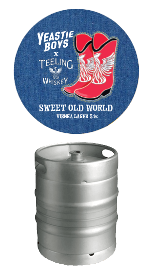 YEASTIE BOYS Sweet Old World Vienna Lager 50l Keg  (50.00L)