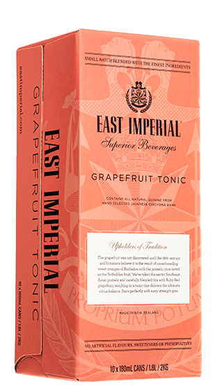EAST IMPERIAL  Grapefruit Tonic 10 Pack Cans  (180ml)