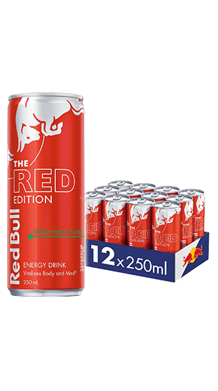 RED BULL Watermelon Loose 12 Pack  (250ml)
