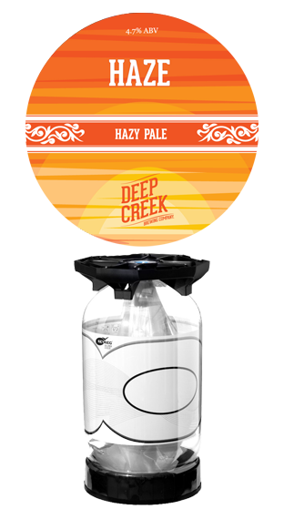 DEEP CREEK BREWING Deep Creek Haze Hazy Pale Ale Key Keg (1x30l)