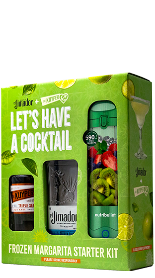 EL JIMADOR De Kuyper Tripple Sec, el Jimador & Nutri Bullet Frozen Margarita Kit  (1.40L)