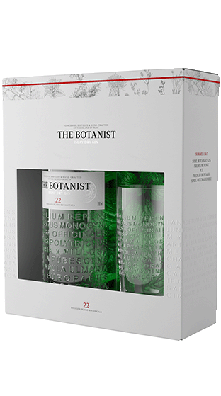 THE BOTANIST GIN Gin & Glass Giftpack  (700ml)