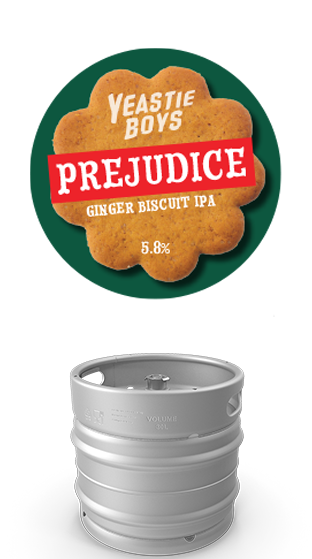 YEASTIE BOYS  Prejudice 5.8% Keg 30L  (30.00L)