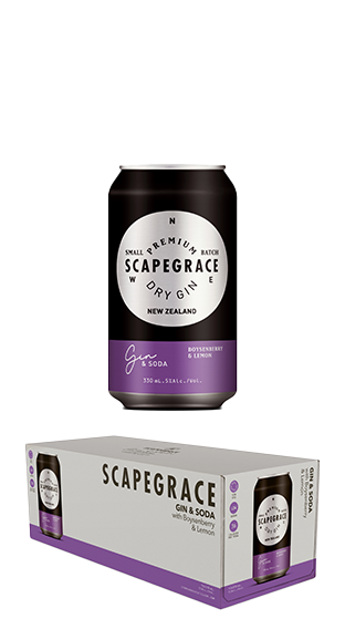 SCAPEGRACE Boysenberry & Lemon 330ml 10pk Can  (330ml)