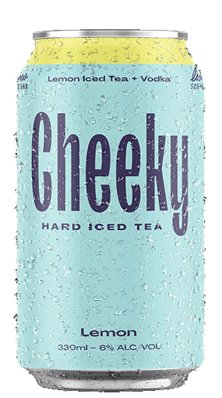 CHEEKY Hard Iced Tea Lemon 330ml (40x330ml)  (330ml)