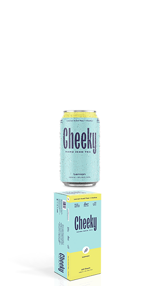 CHEEKY Hard Iced Tea Lemon 5% 10Pk 330ml  (330ml)