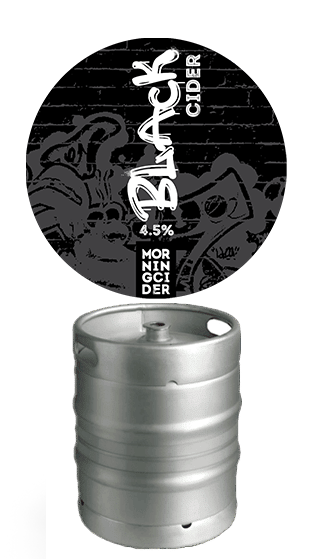 MORNINGCIDER BLACK 4.5% CIDER 50L KEG  (50.00L)