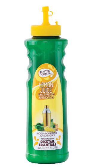 MASTER OF MIX Lemon Juice Single Pressed  (375ml)