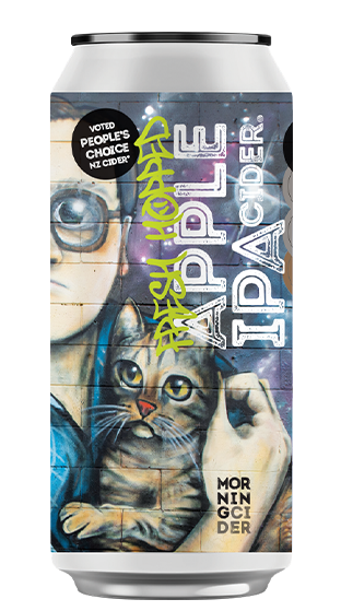 MORNINGCIDER FRESH HOPPED APPLE IPA CIDER 440ML CAN  (440ml)