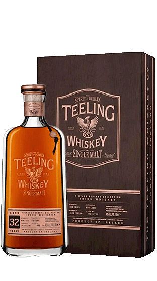TEELING IRISH WHISKEY 32 Year Old Single Malt 700ml 2021 (700ml)