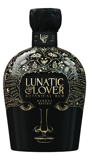 LUNATIC AND LOVER  Barrel Rested Botanical Rum 700ml  (700ml)