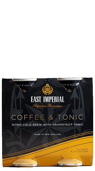EAST IMPERIAL Coffee & Tonic 6x4 Pk (180ml)  (4.32L)
