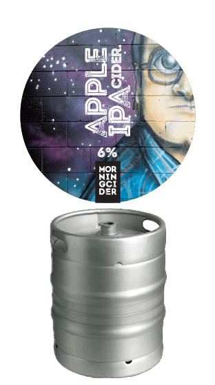 MORNINGCIDER IPA Apple Cider 50l Steel Keg  (50.00L)