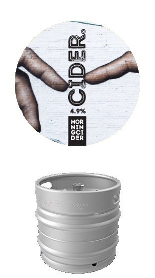 MORNINGCIDER Cider 30l Steel Keg  (30.00L)